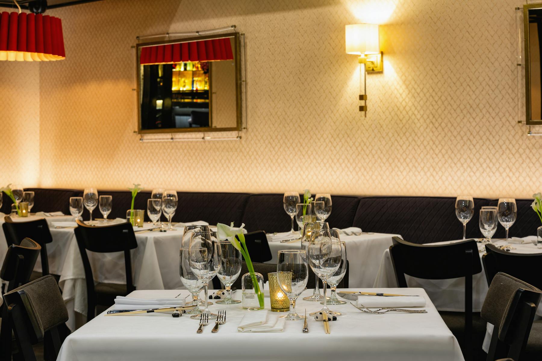 Downtown Philippe Chow Upscale Chinese Restaurant in New York City.